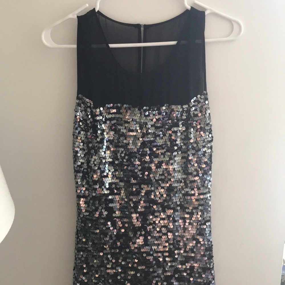 BCBG Sequin Gown